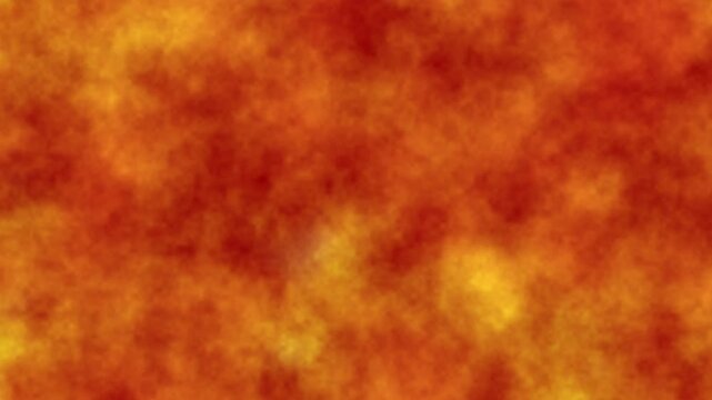 Abstract seamless loop animation of  fiery smoke and glowing orange texture.  motion backgrounds, cinematic overlays, heat effects, and dynamic energy visuals, 