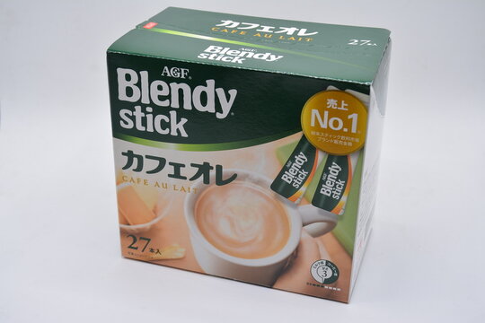 Agf blendy stick cafe au lait instant coffee mix in Manila, Philippines