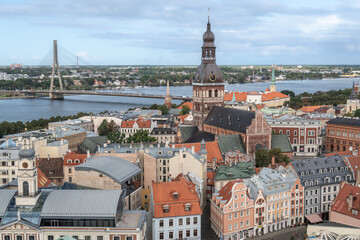 Fototapeta premium The Old Town of Riga, the capital of Latvia