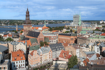 Fototapeta premium The Old Town of Riga, the capital of Latvia