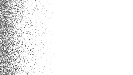 Obraz premium festive silver explosion of shiny confetti in the shape of square frame