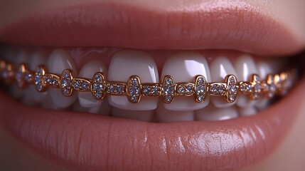 Sparkling Dental Grillz Smile.