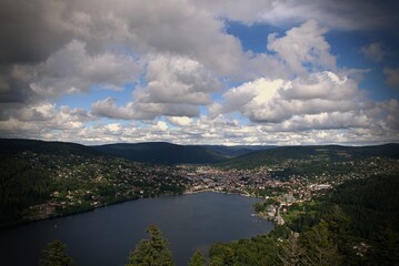 Obraz premium Cityscape of a Norwegian city
