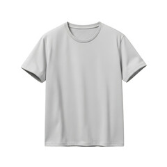 Simple t-shirt isolated on transparent background