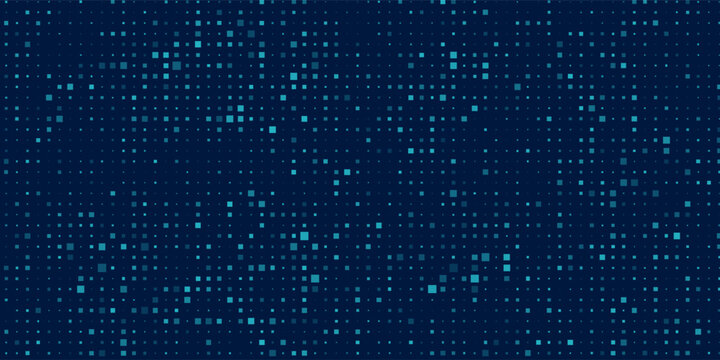 Abstract Pixel Digital technology backgrop. Halftone Pixel Effect Background
