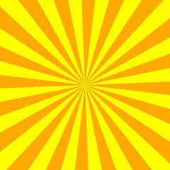yellow and orange spiral rays background