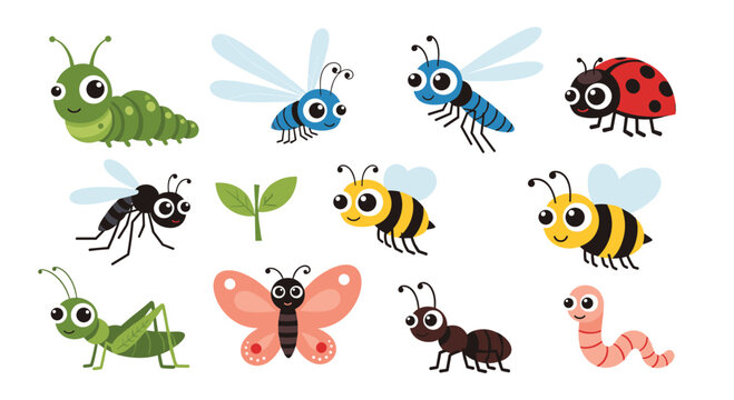 Cartoon Insects Images – Browse 574,980 Stock Photos, Vectors, and ...