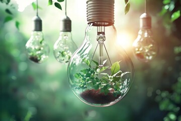 Exploring environmentally friendly bulb designs for a greener future.