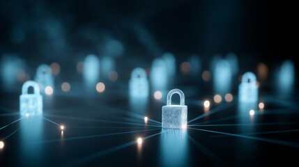 Digital security operations concept, cybersecurity infrastructure, network protection systems, data safety technology, online privacy management, encrypted communications, with cop