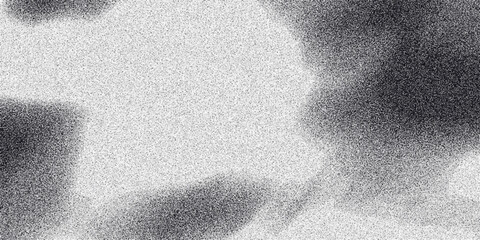 Fototapeta premium Soft monochromatic abstract background with blurred cloudy shapes and a subtle grainy noise texture, offering a gentle and atmospheric visual