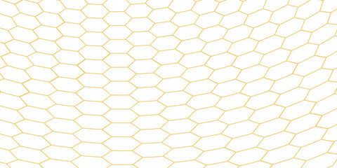 Mesh texture for fishing nets gold color gradient. Seamless pattern for sportswear or soccer goal, volleyball net, basketball hoop. Vector © Alfin