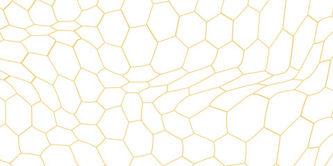 Mesh texture for fishing nets gold color gradient. Seamless pattern for sportswear or soccer goal, volleyball net, basketball hoop. Vector © Alfin