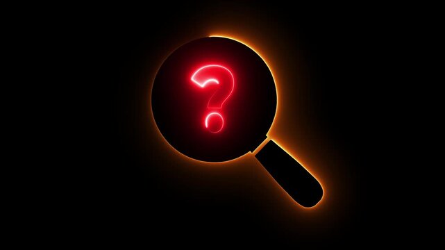 Problems and root cause analysis concept on the transparent background. Define problems to find solution. Motion graphics of problem analysis idea. 4k video animation. 