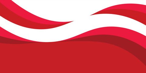 Obraz premium Curved Header and Footer Element