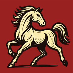 Obraz premium The Spirit of the Horse Never Breaks 1