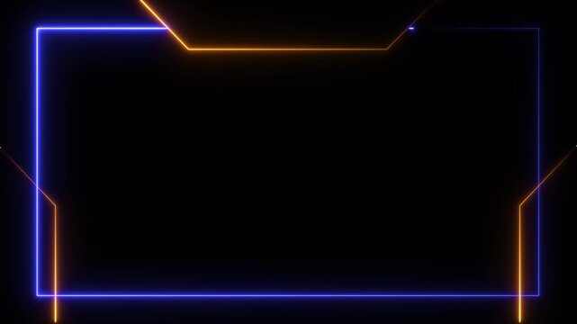 live streaming neon text frame animation box frame neon frame animation,glowing neon text frame animation box frame neon frame overlay animation video 4k footage,live streaming neon text frame neon.