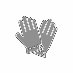 Fototapeta premium Gray Garden Gloves