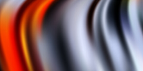Futuristic Abstract Background With Striped Glass Texture And Orange Glow For Tech And Design Projects