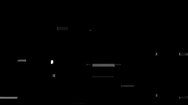 VHS Glitch tv signal transition digital distortion noise overlay 