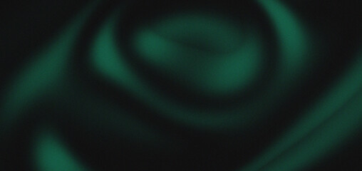 Abstract dark green background with blurred flowing shapes resembling smoke or water high-quality professional detailed