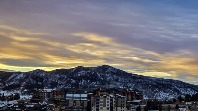 Snow Skiing in Steamboat Springs, Colorado