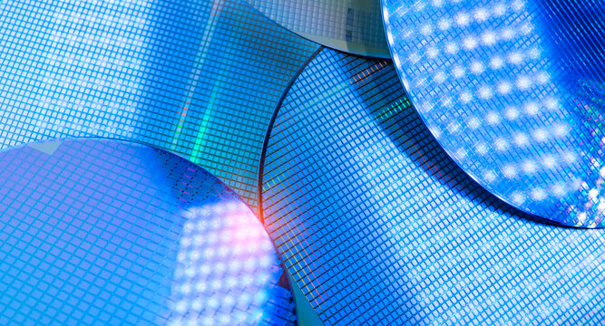 Silicon Wafers and Microcircuits used in electronics for the fabrication of integrated circuits.