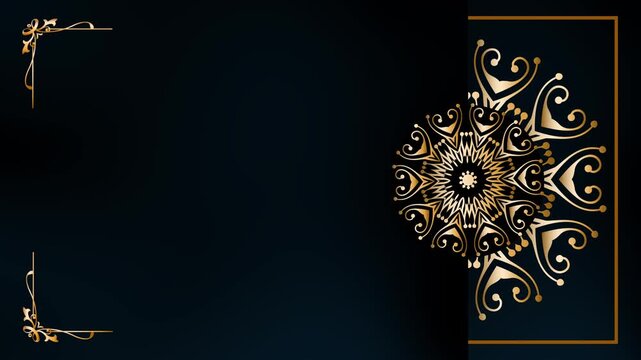Radiant Motion Blossom Equinox Gold Mandala Ramadan Video