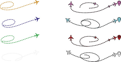 airplane, vector, illustration, flight, aircraft, aviation, green, olive, military, plane, transport, travel, sky, flying, wing, engine, propeller, aerospace, isolated, design, icon, symbol, flat, gra © Meshkat