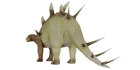 Stegosaurus model with distinct features © Ilie