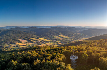 Wieża widokowa Jaworze, powiat nowosądecki, 