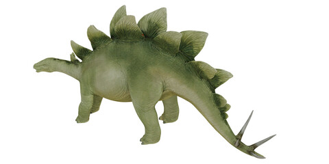 Realistic model of a Stegosaurus dinosaur. © Ilie