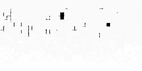 A completely black image with subtle scattered white speckles and dots