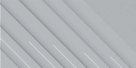 Obraz premium abstract geometric seamless pattern shadow line white background. Vector illustration