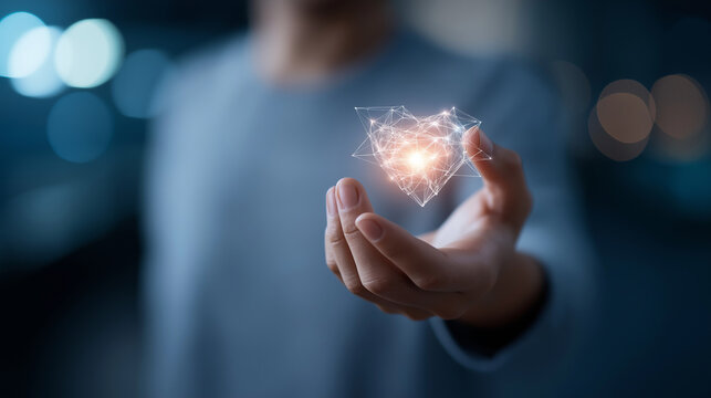 Loyalty concept visualization brand faithfulness customer commitment relationship dedication trust symbolism partnership fidelity with copy space