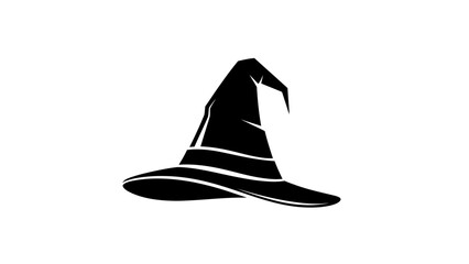 Witch Hat Shadow Silhouette Design