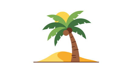 palm tree vector illustration