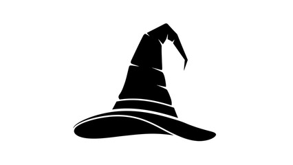 Witch Hat Shadow Silhouette Design