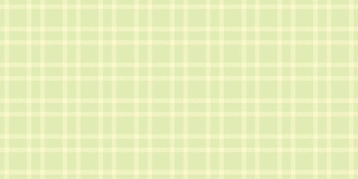 Styled background tartan plaid, scratch pattern seamless fabric. Template texture vector textile check in light and lemon chiffon colors.