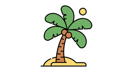 vector illustration of a tree