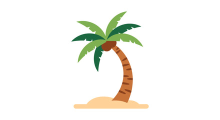 tropical palm tree