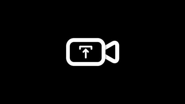 Upload video icon