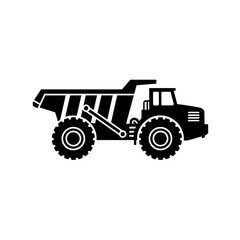 Obraz premium vector illustration of a tractor