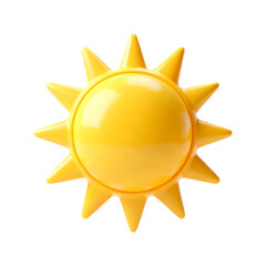 Cute 3D Sunny Cartoon Sun