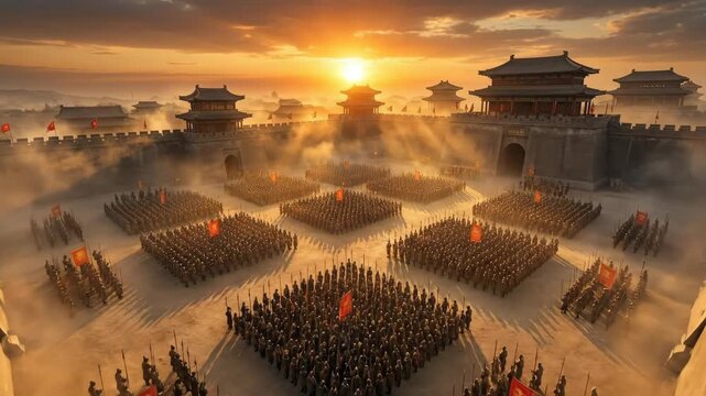 Ancient Chinese War Epic Scenes