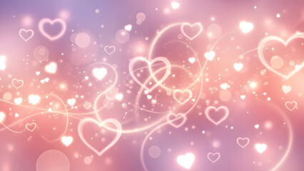 Valentine's day heart background
