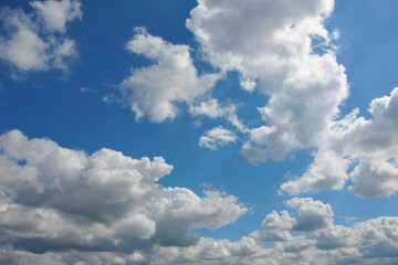 Obraz premium Wetter, Wolken, Schönwetterwolken