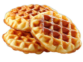 waffeln isolated on a transparent 