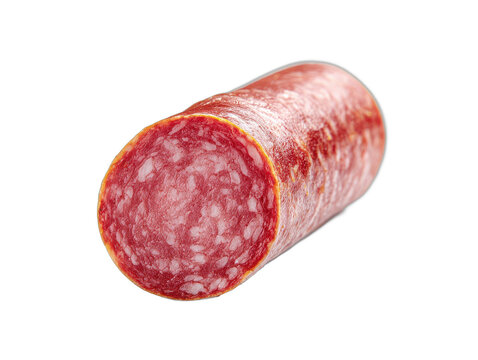 teewurst isolated on a transparent 