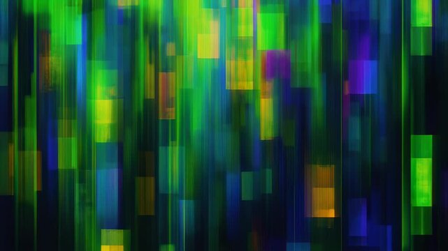 Dynamic colorful abstract patterns in digital graphic design vivid vertical viewpoint