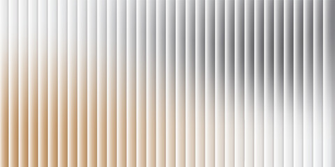 Obraz premium Abstract minimalistic background with evenly spaced vertical light bars, smooth gradient transition from magenta and purple on the left to deep cream on the right